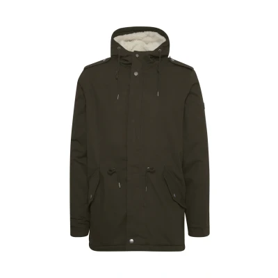 Afbeelding van Solid Sddarnell Wintermantel, Heren, Maat: Medium, Rosin