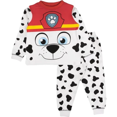 Afbeelding van Paw Patrol pyjama wit Marshall pyama maat 92