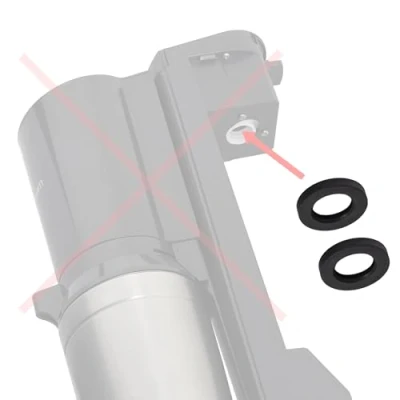 Afbeelding van 2 x afdichting O ring vervanging voor C02 cilinder van bruiswatertoestel, compatibel met Brita Sodastream Cystal Sodaclub Wassermaxx MySodaPop Spudelino en nog veel meer Snapworld Kaffee