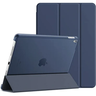 Afbeelding van JETech Hoes voor iPad Pro 9,7 Inch (2016 Model), Smart Case met Automatisch Wekken/Slapen (Marineblauw)