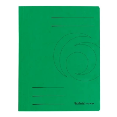 Afbeelding van Herlitz A4 Colorspan Plat Bestand Groen (10 stuks)