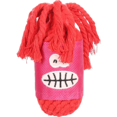 Afbeelding van Flamingo Jonas Fikky Speelgoed Honden Hs Touw Rood S 19cm 1st 131899