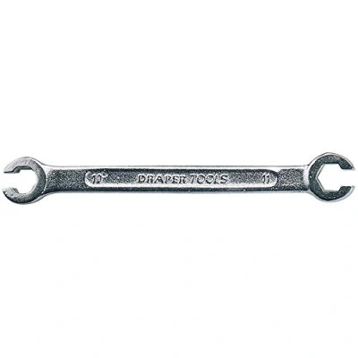 Afbeelding van Draper 10 x 11mm Flare Moersleutel Pijpsleutel Chroom Vanadium Staal 31967