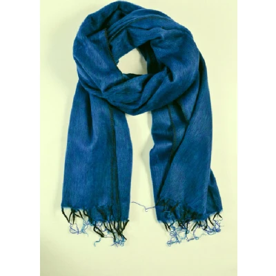 Afbeelding van Nepal sjaal en omslagdoek Blauw Groen