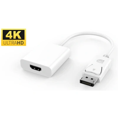 Afbeelding van Microconnect DPHDMI3W video kabel adapter DisplayPort HDMI White