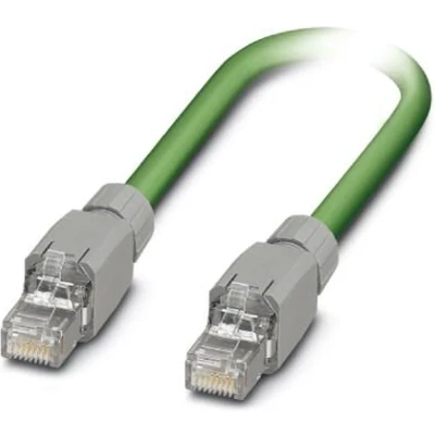 Afbeelding van Phoenix Contact 1404364 RJ45 Netwerkkabel, patchkabel CAT 5, 5e SF/UTP 0.50 m Groen 1 stuk(s)