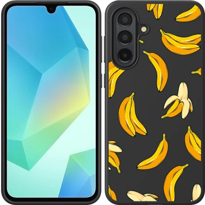 Afbeelding van Cazy Hoesje Zwart geschikt voor Galaxy A36/A56 Banana
