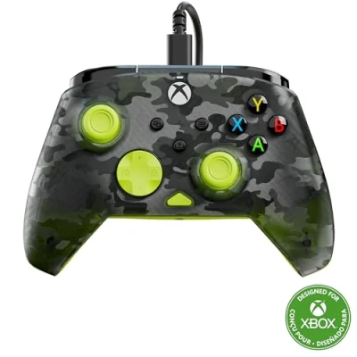 Afbeelding van Turtle Beach Rematch Core Zwart, Grijs, Geel USB Gamepad PC, Xbox, Xbox One, Series S, Ser