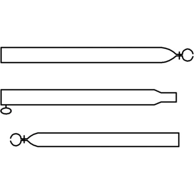 Afbeelding van Campking Verandastang Staal 22 Mm 170 250 Cm Zilver Voortent Onderdelen