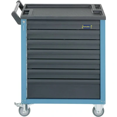 Afbeelding van Hazet 177 7 Werkplaatswagen Plaatstaal Kleur (specifiek): Grijs, Blauw