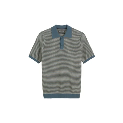 Afbeelding van Marc O&#039;Polo Regular Poloshirt, Heren, Maat: Small, Storm