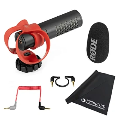 Afbeelding van Rode Videomicro II videomimicrofoon + keepdrum microvezeldoek