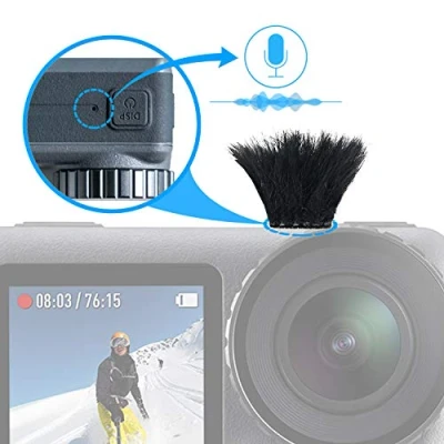 Afbeelding van 10 stuks Windscherm voor DJI OSMO Action Cam, Windslayer Efficiënt Snijden Wind Noise door YOUSHARES