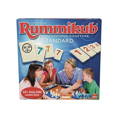 Afbeelding van Orginele Rummikub spel standaard editie Goliath 2 4 spelers