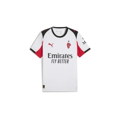 Afbeelding van Puma ACM AWAY Replica Voetbalshirt, Heren, Maat: Small, White for all time red
