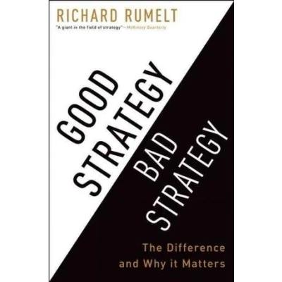 Afbeelding van Good Strategy Bad Strategy: The Difference and Why It Matters