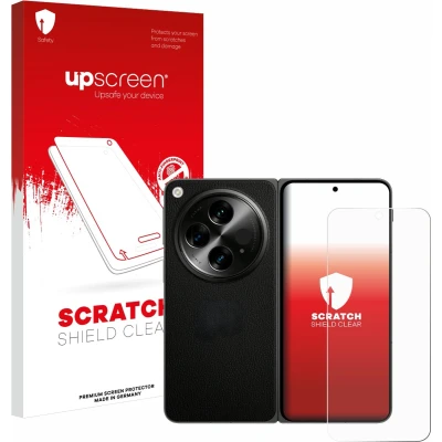 Afbeelding van upscreen Screenprotector voor OnePlus Open (case friendly) Folie Beschermfolie transparant