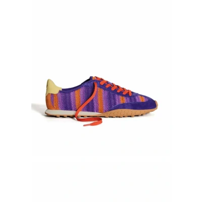 Afbeelding van HOFF BIRD Sneakers laag, Dames, Maat: 36, Lila Leer en textiel