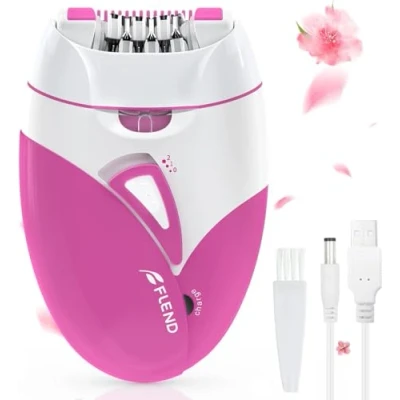 Afbeelding van epilator, gezichtsepilator voor vrouwen, 2 snelheden van Smooth Glide epilator vrouwen gezicht haarverwijderaar benen bikini gebied armen
