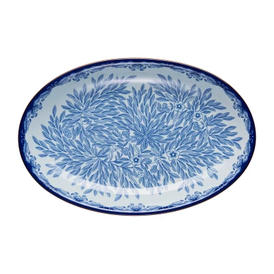 Afbeelding van RORSTRAND Ostindia Floris Ovale Serveerschaal 33x22cm
