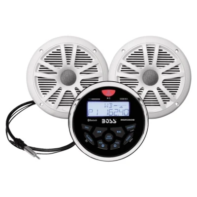 Afbeelding van Met witte speakers mckgb350w