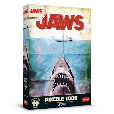 Afbeelding van Trefl Puzzle Premium Plus 1000 Jaws / Der weisse Hai (1000 onderdelen)