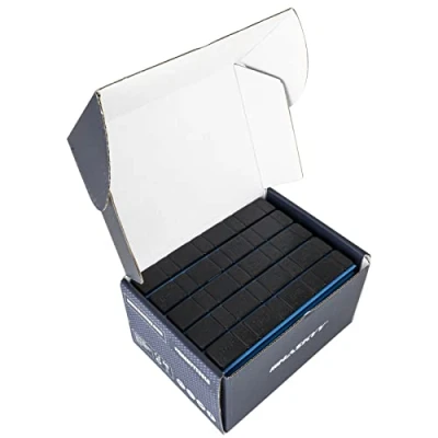 Afbeelding van 5 x 6 kg 30 zwart balanceergewichten g * 4 + 10 kleefgewichten lijmreep