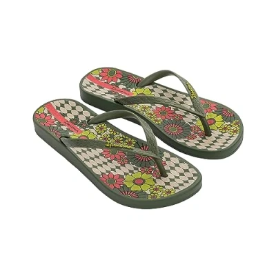 Afbeelding van Ipanema Dames ANAT. TEMAS XIV FEM Flipflop, groen/beige/roze, 43 EU, Groen Beige Roze, EU