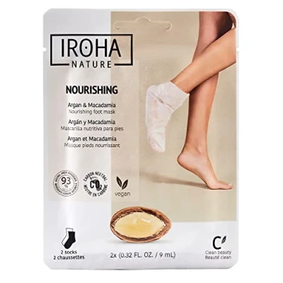 Afbeelding van Voetenmasker Iroha Argan Sokken Macadamianoot