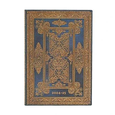 Afbeelding van Agenda 24/25 Paperblanks 18M Blue Luxe Midi Flexi HOR
