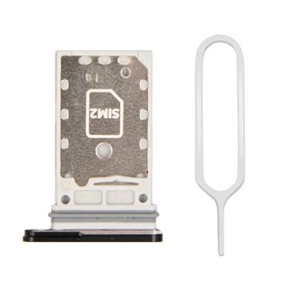 Afbeelding van MMOBIEL Dual Sim Kaart Houder voor Samsung Galaxy S22 5G 6.1 inch 2022 Zwart