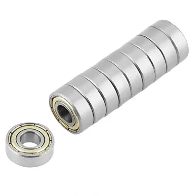 Afbeelding van Kogellagers, 10 stuks 696ZZ RVS kogellagers miniatuur lagers 6 x 15x5mm