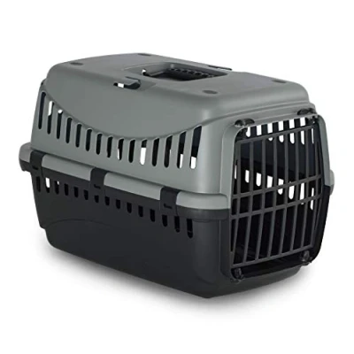 Afbeelding van MP Bergamo transportmand Gipsy 50 deur van kunststof voor katten, 5 kg, kleur: eco groen
