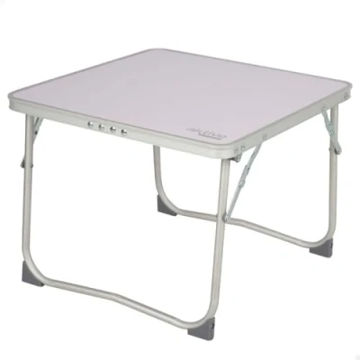 Afbeelding van AKTIVE 63057 Inklapbare tafel, 40 x 30 cm, kleur mauve, kantelbeveiliging, MDF plaat, aluminium frame, draagvermogen 20 kg, compact inklapbaar, gering gewicht, strand, camping,