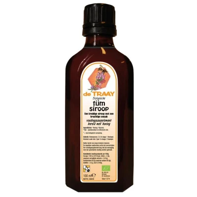 Afbeelding van Traay Tijm Siroop Eko Bio, 100 ml