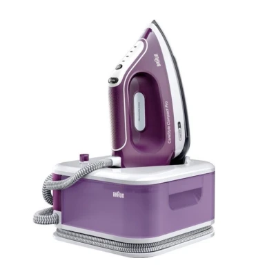 Afbeelding van Braun IS2577VI CareStyle Compact Pro Stoomgenerator Violet/Wit