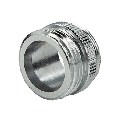 Afbeelding van tecuro 20091 Adapter voor armaturen M24x1 op 3/4 inch, verchroomd