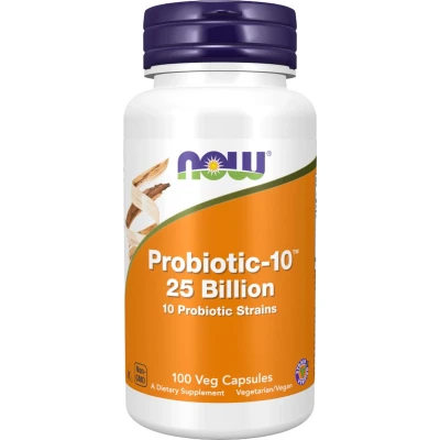 Afbeelding van Now Foods Probiotic 10, 25 Billion 100v ules