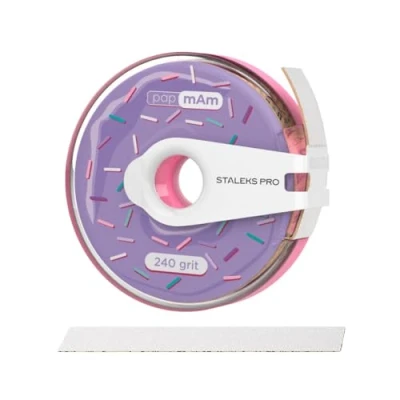 Afbeelding van STALEKS PRO BOBBINAIL Papmam Expert ATC Donut vijldispenser, 6 m (donuts + vervanging) (korrel 240)