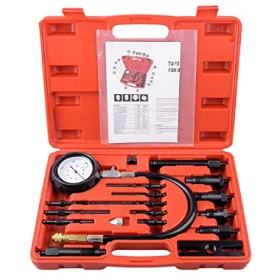 Afbeelding van DAYUAN 17 st Dieselmotor Compressie Tester Kit Tool Set Automotive Compressor