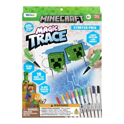 Afbeelding van Paladone Products Minecraft Invisible Writers Magic Trace Starter pack and refills Stationery