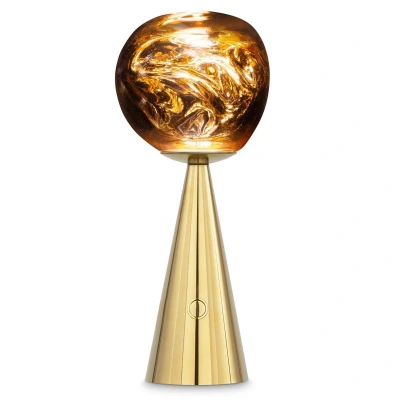 Afbeelding van Tom Dixon Melt tafellamp LED oplaadbaar goud