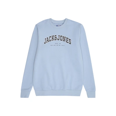 Afbeelding van Jack &amp; Jones Junior Jjecaleb Varsity CREW NECK Sweater voor kinderen, Maat: 176, Chambray blue