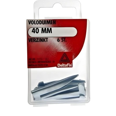 Afbeelding van Deltafix Voloduimen 40mm Verzinkt 6 Stuks