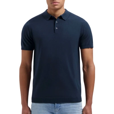 Afbeelding van Pure Path regular fit polo donkerblauw