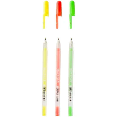 Afbeelding van Sakura Moonlight Set 3 Gelpennen Happy