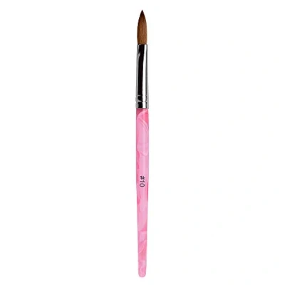 Afbeelding van Alexnailart Roze Kolinsky Sable Borstel Acryl Crystal Nail Art Schilderen Ontwerp Tool