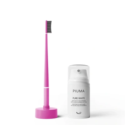 Afbeelding van Piuma Smile Box Very Magenta Tandenborstels Beautytasting