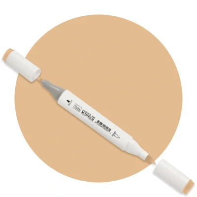 Afbeelding van Warm Gold Twin Tip Alcohol Ink Marker