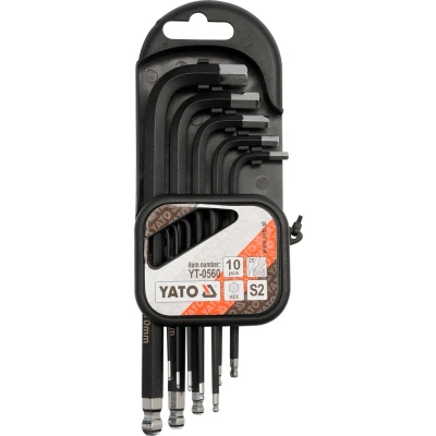 Afbeelding van Set inbusschroevendraaiers YATO YT 0560